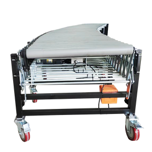 Warehouse <strong>Loading</strong> and <strong>Unloading</strong> Telescopic Extendable Roller <strong>Conveyor</strong> - Product Image 2