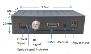 Mini DVB-C HD STB with FTTH Fiber Optical <strong>Input</strong> - Product Image 5