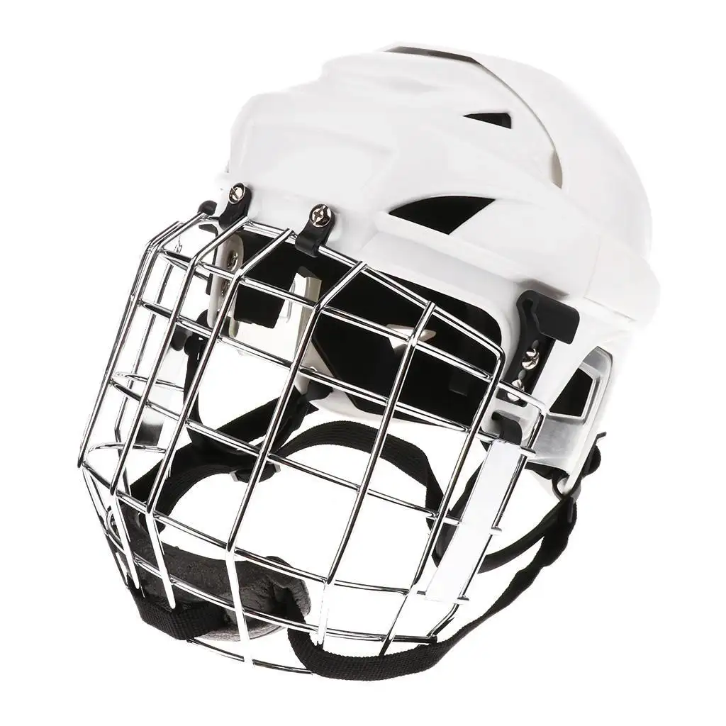 OEM ODM Eishockey helm mit Gesichts schutz & Käfig Custom Roller Hockey Voll gesichts helm Fußball Sports chutz