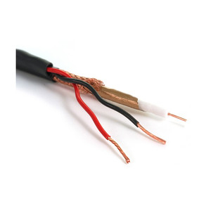 RJ592C電源同軸ケーブル付きテストパス高速RG59同軸ケーブル<span class=keywords><strong>CCTC</strong></span>カメラ同軸ケーブル