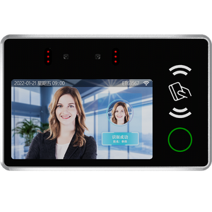 Pantalla táctil de 5 pulgadas Reconocimiento facial dinámico Control DE ACCESO Registro DE ASISTENCIA Reconocimiento facial Ai Reconocimiento facial