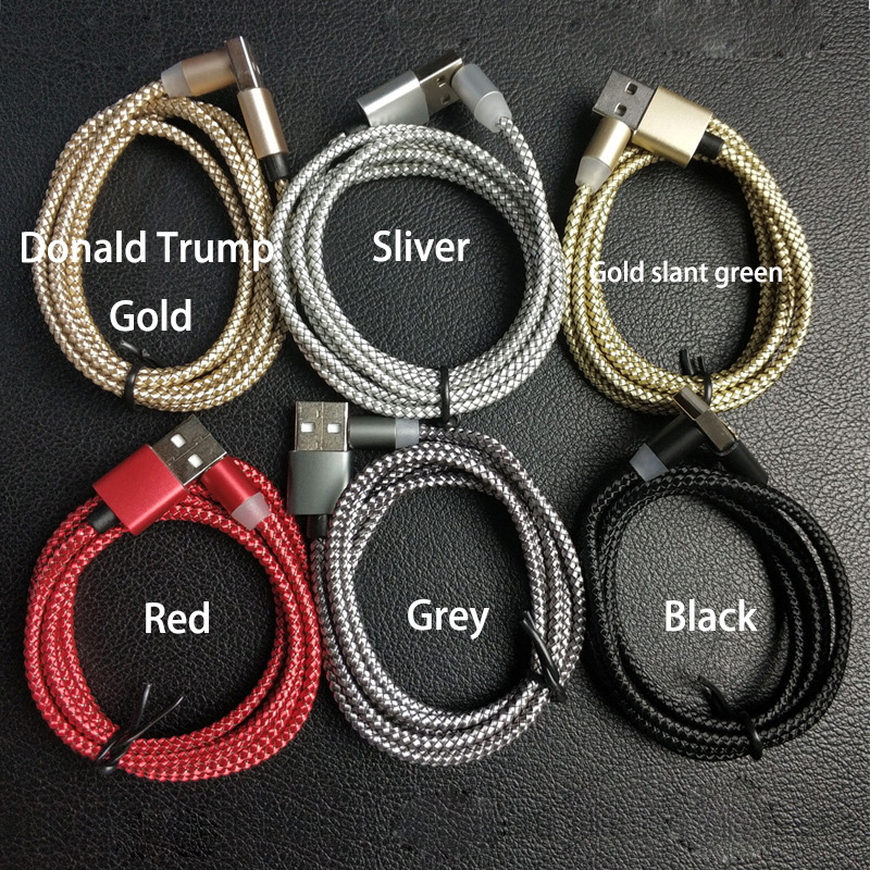 Micro usb Magnetic usb cable-Black