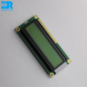 LCD 1602 LCD-BILDSCHIRM 16x2 Zeilen monochromes Zeichen LCD-Anzeige modul Bildschirm 16Pins 3V/5V - Product Image 4
