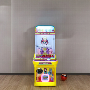 Mini máquina de arcade Juego de habilidad Máquina de arcade para niños que funciona con monedas Máquinas de juego con clip - Product Image 4