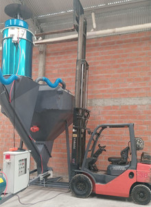 SDDOM 1T 1,5 T Jumbo Big Bag Material a granel Polvo Cemento Cenizas volantes Carga Descarga Transporte Sistema de silo - Product Image 2