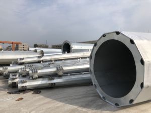 15-35m thép đa giác hình ống lũ ánh sáng cực, sân vận động ánh sáng cực, cột cao cột - Product Image 4