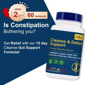 Cleanser Detox for Weight - 15 Day <strong>Intestinal</strong> &amp; Probiotic Bowel Movement Supplements for Stomach Bloating, Gut Loss Support - Product Image 5