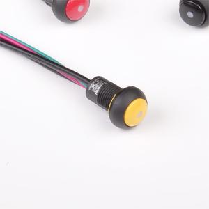 TOOWEI interruttore a pulsante IP67 impermeabile 12mm momentaneo interruttore a pulsante per auto da corsa - Product Image 3