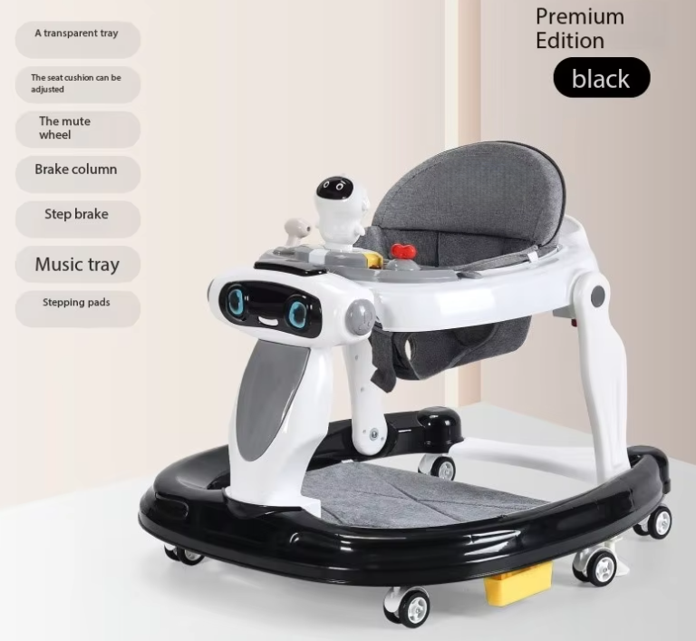 Comfortable version black and white with music box