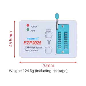 مبرمج <span class=keywords><strong>EZP2025</strong></span> مجاني جديد يدعم سلسلة رقائق 24/25/للتعرف تلقائيًا على الحرق المباشر لغطاء آسوس - Product Image 3