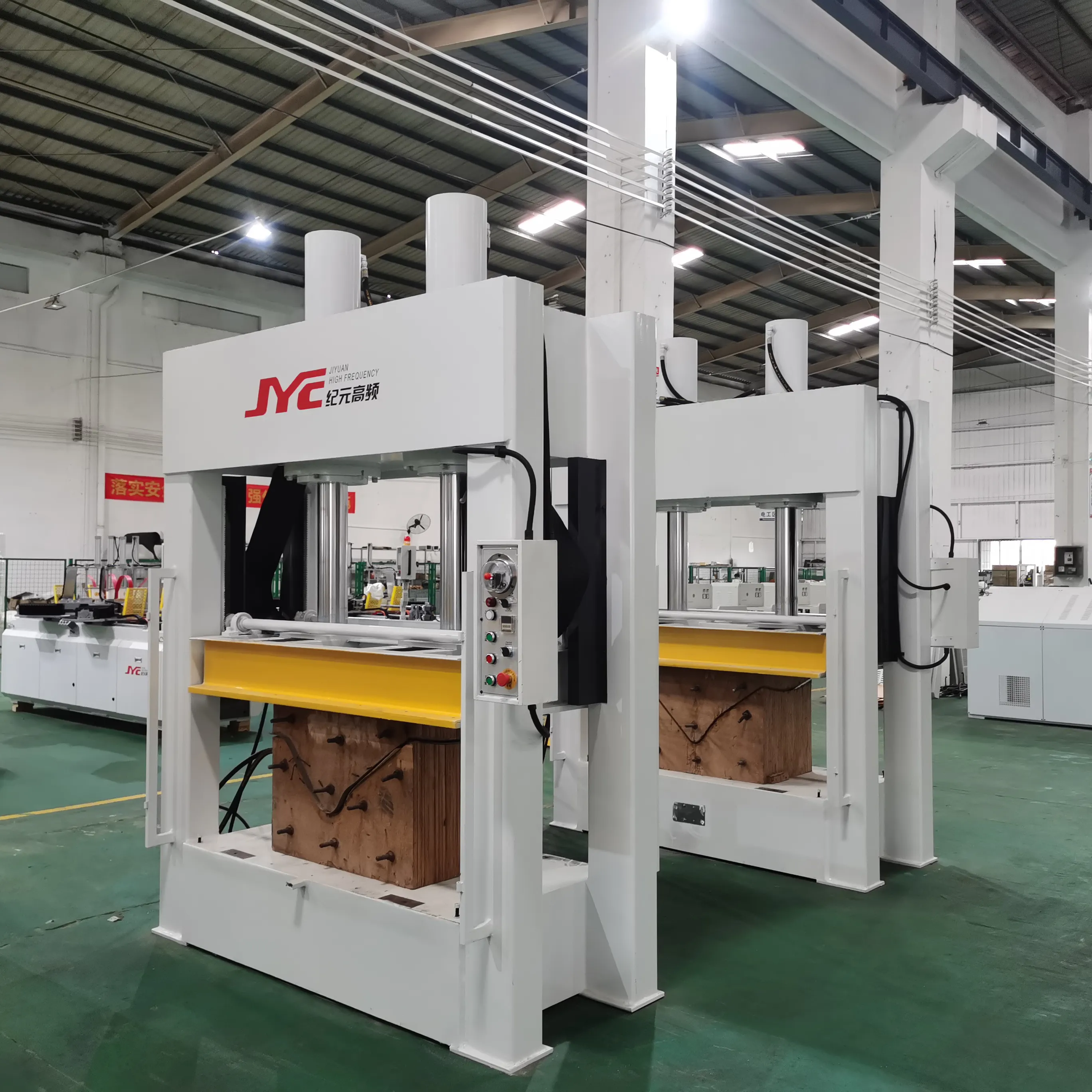 JYC alta frecuencia madera contrachapada doblar máquina de prensa sofá Panel curvado prensa