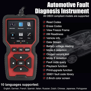 Engine Fault Reading Data OBD2 Scanner V519 Elm327 Battery Voltage <strong>Detection</strong> Automotive Fault Diagnosis Instrument Code Reader - Product Image 6