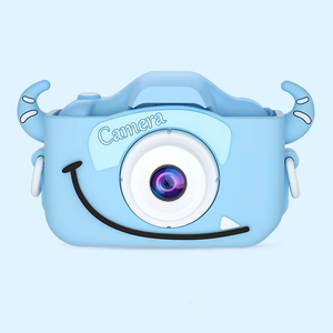 Regalo para niños Diseño lindo Imagen colorida Función de grabadora de video lente dual 1080p cámara digital para niños - Product Image 2