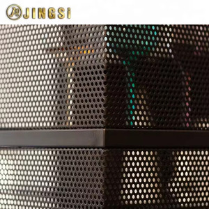 Perforierte Metallbleche Balkon Schutz netz gestanzte Dekor platte Anti-Diebstahl-und Anti-Leckage-Netz