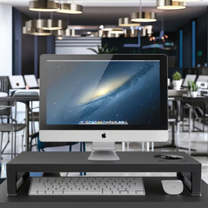 PC Screen Stand <strong>Computer</strong> <strong>Monitor</strong> Riser with Extended USB Port Wireless Charging <strong>Function</strong> for Home Office and Keyboard Storage - Product Image 5