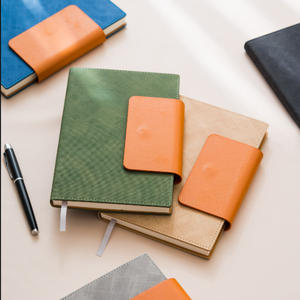 B5 Customized <strong>Printing</strong> Linen PU Leather <strong>Notebook</strong> <strong>Elastic</strong> Band Pen Holder Hard Cover Loose-leaf Binding School Organizer Diary - Product Image 2