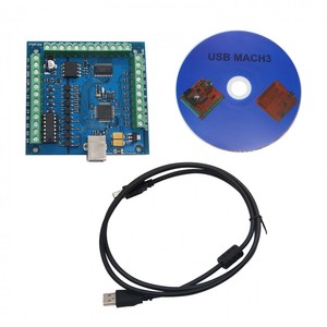 MACH3 4 Assi CNC Controller USB Carta di Smooth Stepper Controllo del Movimento per Incidere di CNC 12-24V 100KHz - Product Image 2