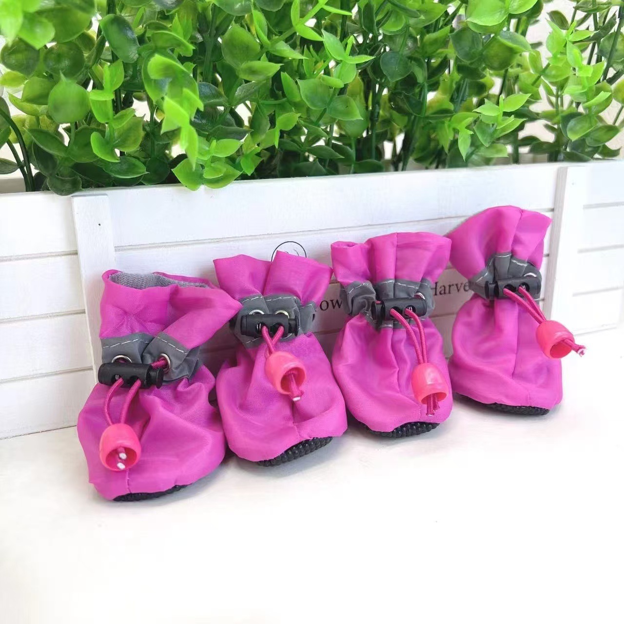 Chaussures plates rose bonbon
