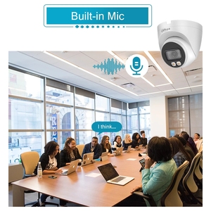 Dahua Original in Stock IPC-HDW2439T-AS-LED-S2 4MP Built-in Mic IP <strong>Camera</strong> 24 Hours Full-color IP67 WDR Eyeball <strong>Camera</strong> - Product Image 2