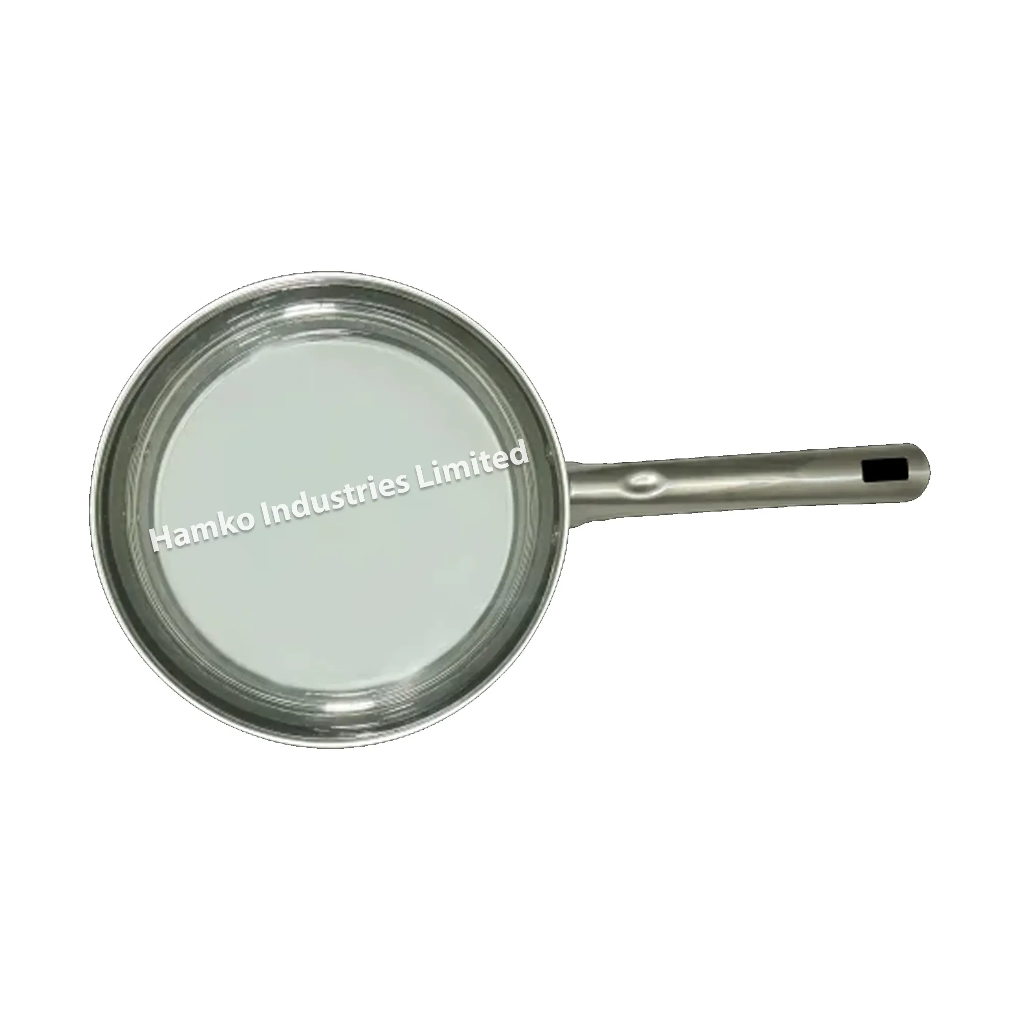 New Design Hot Sale Low Price Customized Cookware Kitchen Accessories Long Handle Stainless Steel Fry Pan 24 cm From Bangladesh