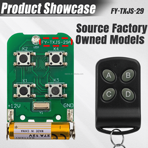 433.92MHz 4 canali RF duplicazione telecomando per porta del Garage e apriscatole EV1527 codice 2260 di supporto