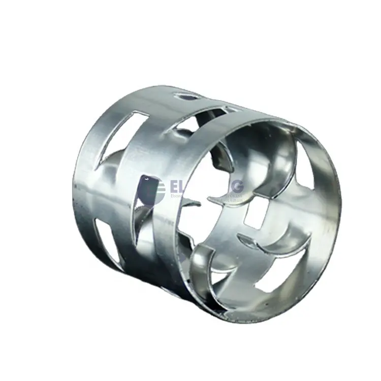 Metal Pall Ring 25mm 50mm Aço Inoxidável Embalagem Aleatória
