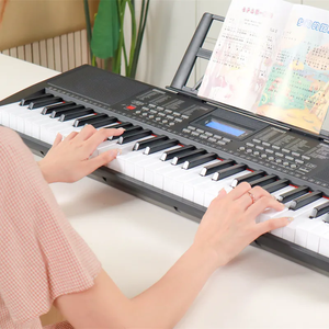 New Musical Instrument <strong>LCD</strong> Screen 61 Keys Keyboard Electronic Piano Electronic Keyboard With <strong>MIDI</strong> and MP3 Player - Product Image 1