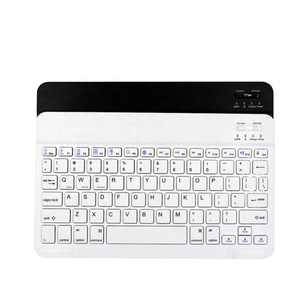 Mini ricaricabile per Bluetooth tastiera senza fili USB compatibile iOS Android per Windows iPad Phone Tablet-supporta Span russo - Product Image 2