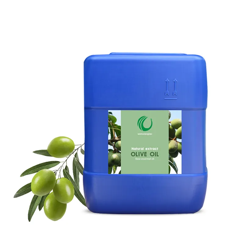 Prix de gros d'usine de haute qualité Huile de massage à l'olive naturelle pure pour la peau hydratante et soins du corps