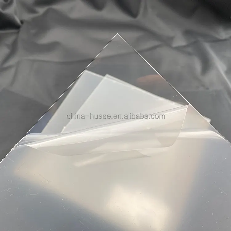 Huase preço do fabricante 1.8-50mm 4*8 4 * 6ft, folhas acrílicas de plástico fundido transparente alto pmma