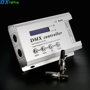 Controlador Led Dmx 220V Controlador RGB 110V/220V Controlador Led Dmx para tira LED RGB de 220V