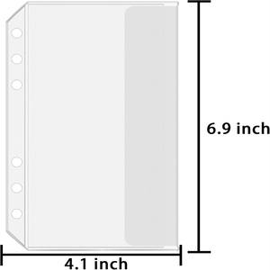 طلب بالجملة أحدث مخطط ميزانية Pvc Deepavali بلاستيك شفاف A5 A6 A7 أكمام جيب مغلف محفظة نقدية رابط لوضع الميزانية - Product Image 2