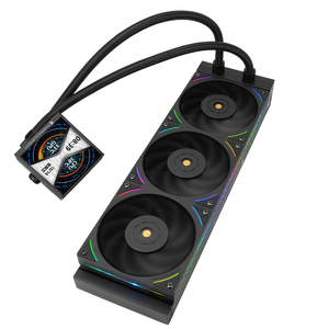 Thermalright Hyper Vision 360 UB ARGB Nero Sistema di Raffreddamento a Liquido per CPU con Interfaccia USB Caratteristiche LED Base in Rame per Processori PC End Horizon - Product Image 2