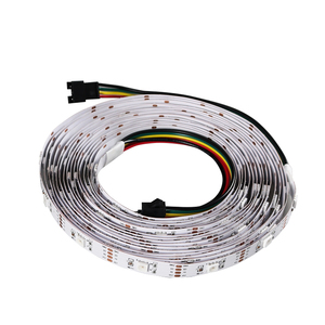 12V GS8208 30 leds 5050 indirizzabile RGB Led Light Strip segnale punto di interruzione trasmissione continua - Product Image 3