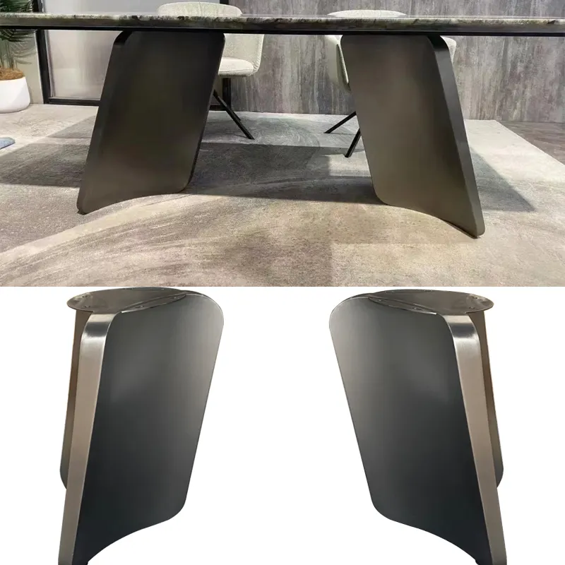 Produttore di gambe da tavolo in ghisa/acciaio inox ristorante da pranzo in metallo tulipano Base del tavolo