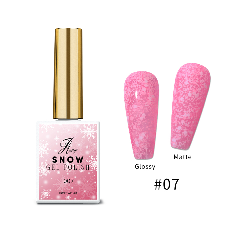 #07 Vernis gel neige
