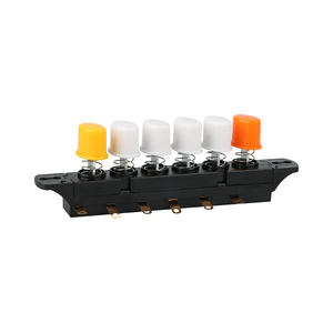 Praktischer momentaner Druckknopf schalter für Piano-Dunstabzugshaube Essential Plastic Electronic Control 220V/230V max. 16A - Product Image 1