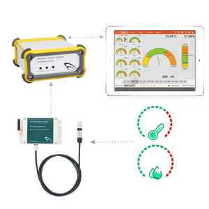 Cámara de temperatura y humedad del congelador de nevera, sensores IoT inalámbricos, sistema de adquisición de datos, 2 uds. - Product Image 5