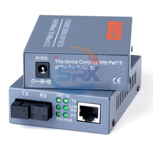 千兆外置单模单光纤收发器HTB-GS-03AB光电转换器对 - Product Image 1
