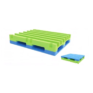 Hochwertiger Fabrik verkauf Große wieder verwendbare integrierte Entladung Automatisches Laden Assisted Entladen Kunststoff palette - Product Image 1