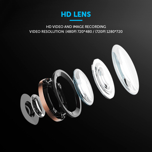 HD DV กล้องเว็บแคมอัจฉริยะ360เครือข่ายรักษาความปลอดภัยเครื่องบันทึกวิดีโอ Mini Wireless WiFi selfie การถ่ายภาพอะนาล็อก - Product Image 5