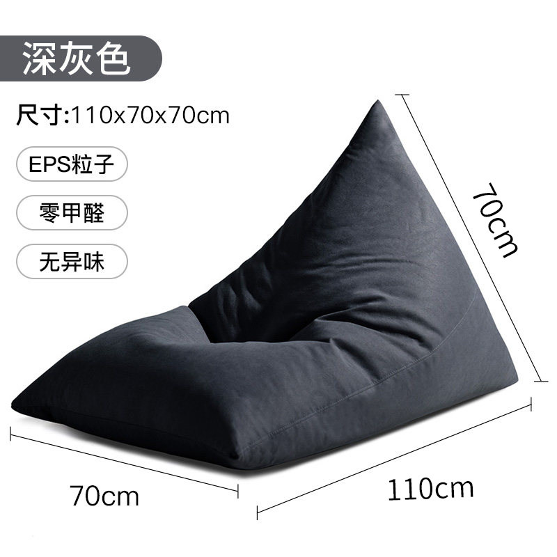 Petit triangle gris foncé