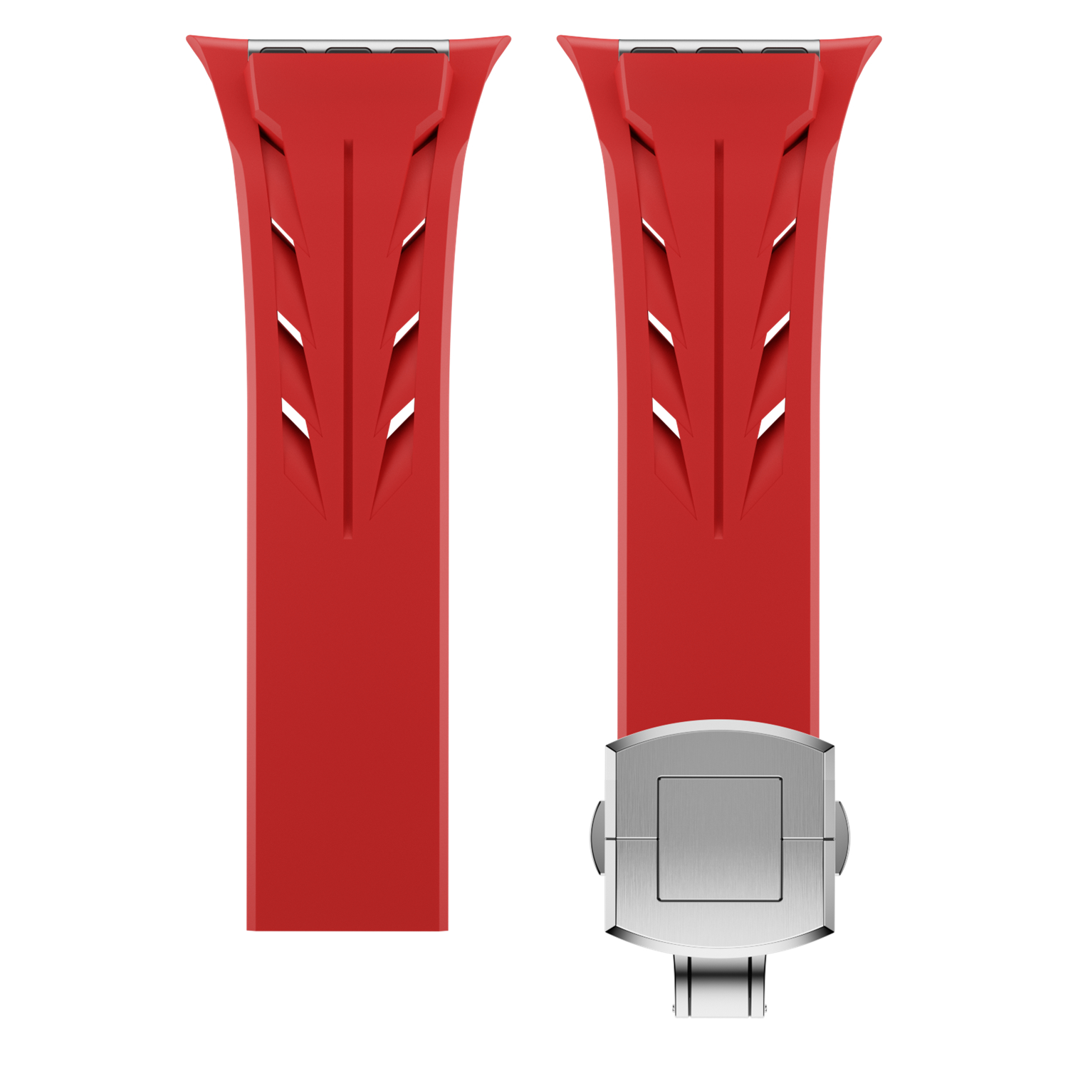 Rouge + argent