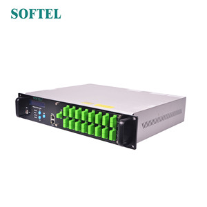 1550nm WDM EDFA 16x23 Db Amplificador óptico de salida Precio para red CATV - Product Image 4