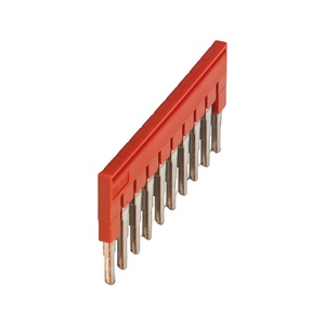 Puente fijo central Phoenix Contact FBS 10-6 para bloques de terminales de carril Din/conectores de bloque de terminales FBS de puente enchufable - Product Image 1