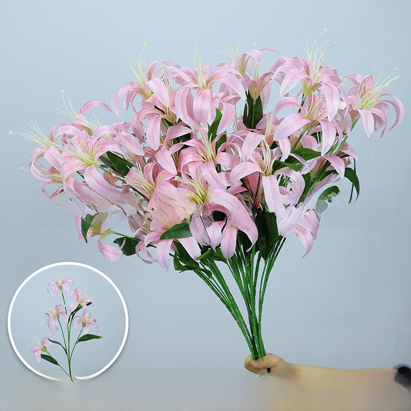 5 wild lilies/1 stem