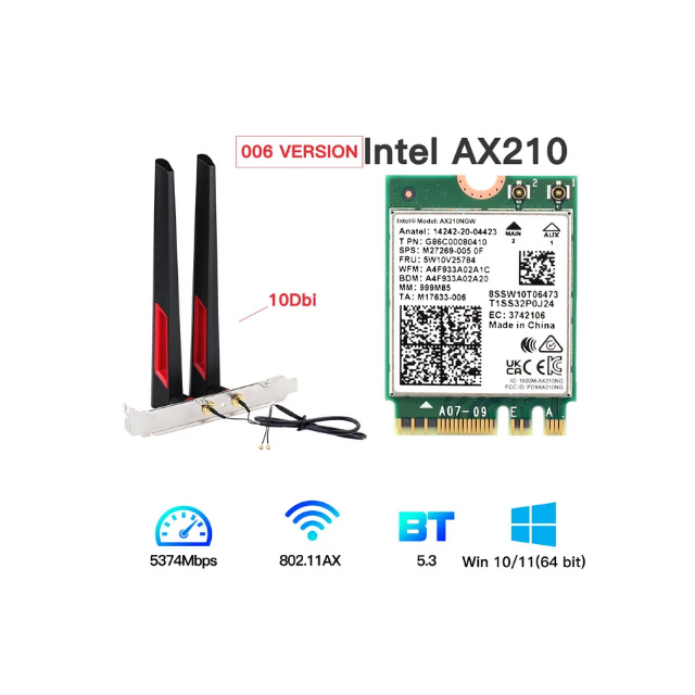 Avec l'antenne 10dbi