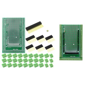 Kompatibel mit MEGA2560 doppelseitiger PCB Prototyp Schraube Terminal Block Schildbrett-Kit für Arduino Mega 2560 R3