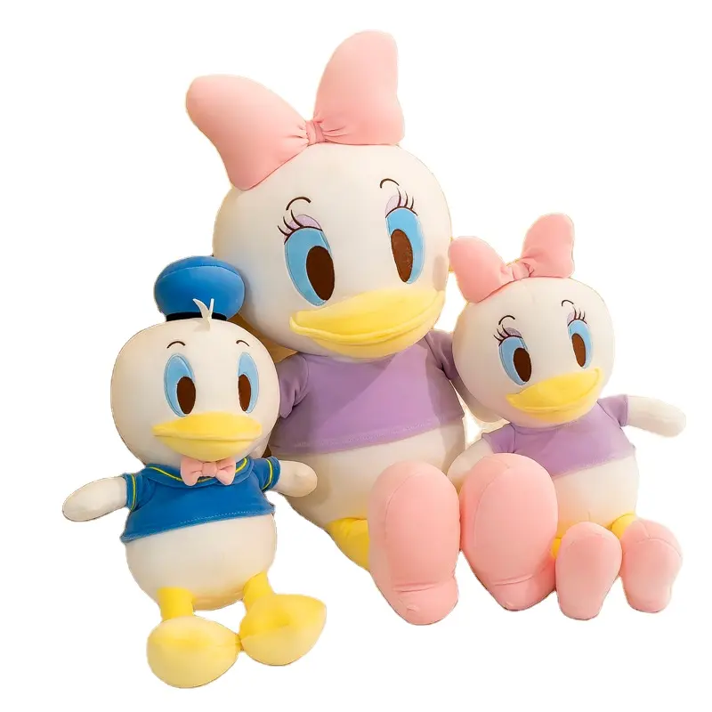 Lindo personaje de dibujos animados muñeca juguetes de animales de peluche pato Donald juguetes de peluche para niñas