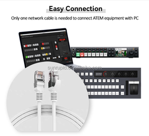 Контроллер ATEM SDI HDM I входной многоканальный Vmix ATEM видеовыключатель с функцией управления камерой PTZ - Product Image 3